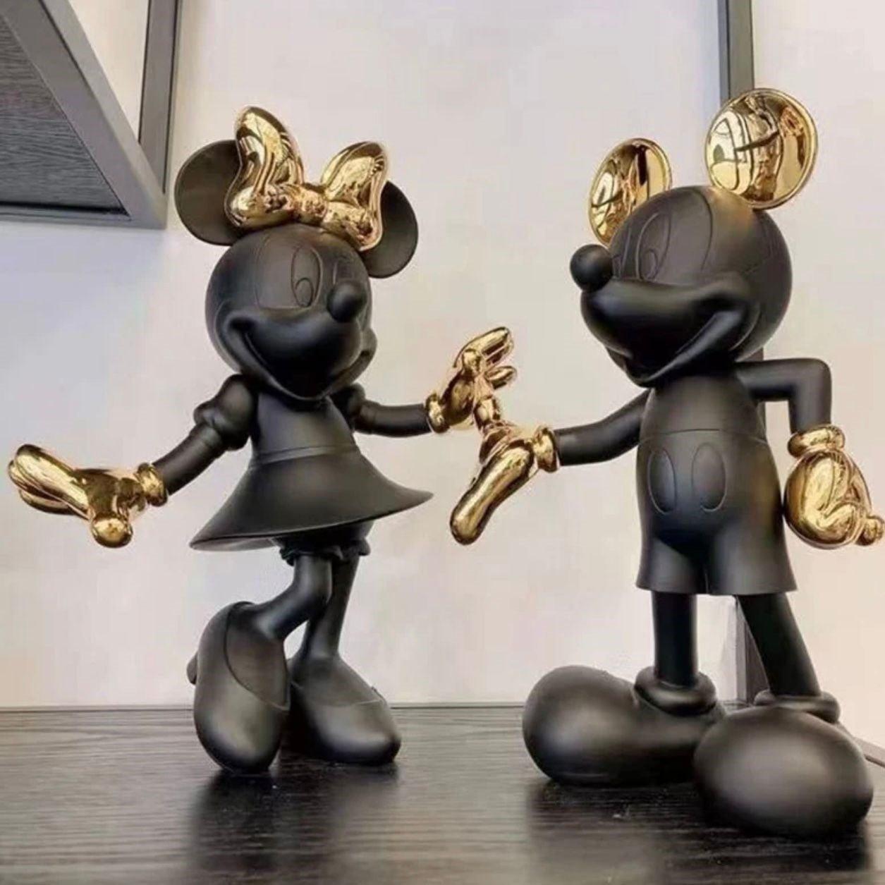 ELECTROPLATED MICKEY MOUSE BLACK
